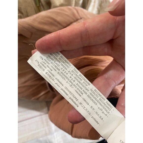 Zara Basic Women's Metaic Color Block Light Weight Full Zip Hooded Jacket - Medi - Picture 13 of 14